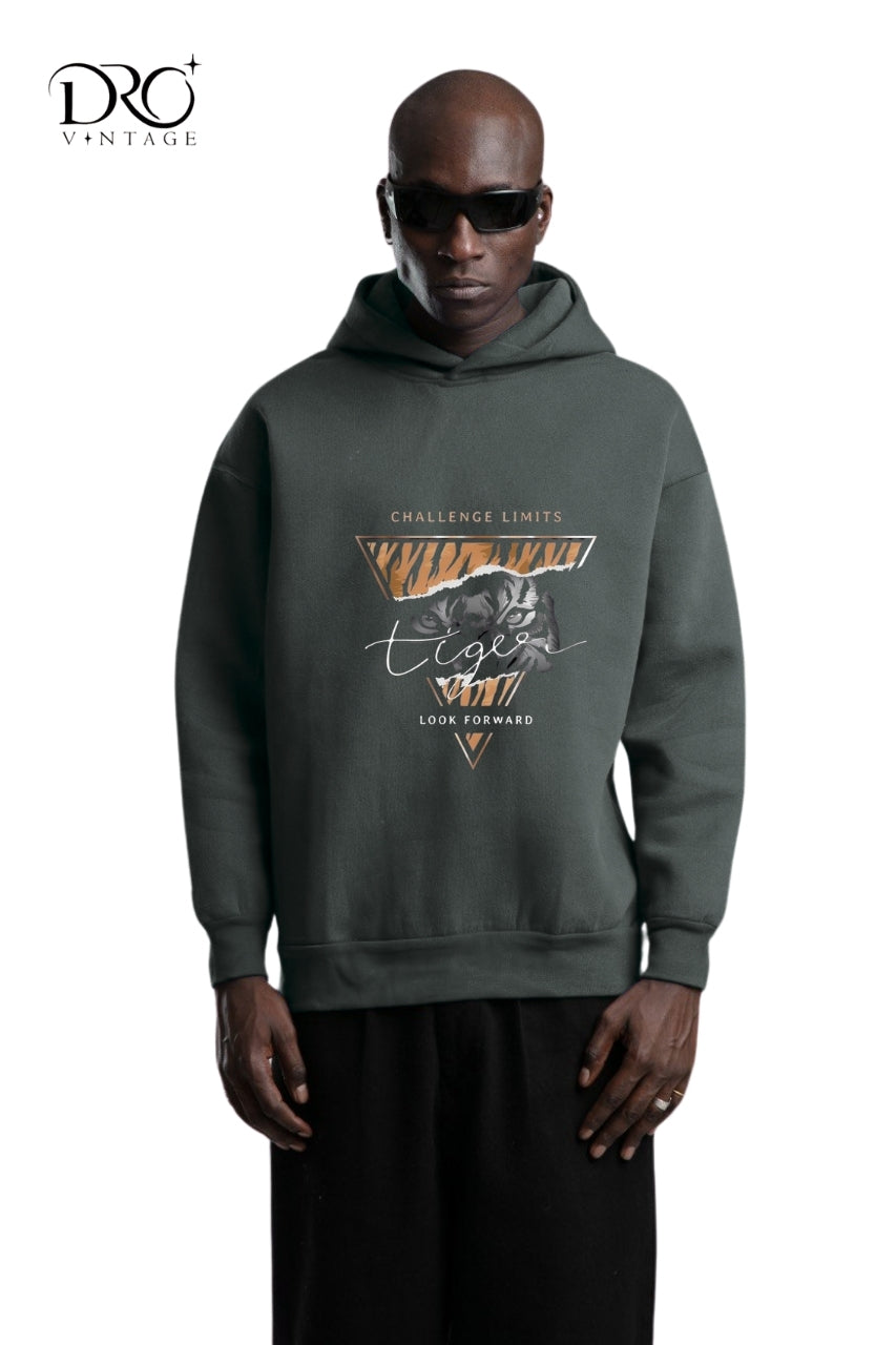 Dro Vintage Challenge Limits Tiger Hoodie